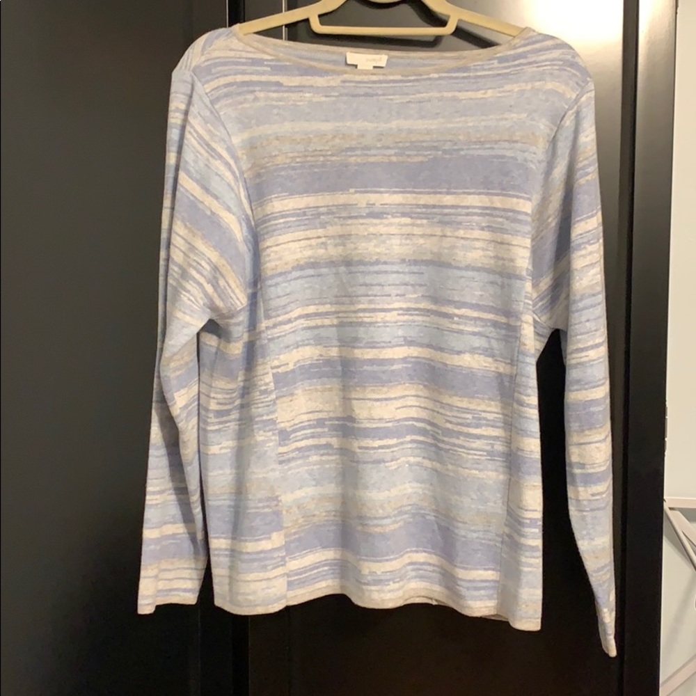 Cozy blues tunic